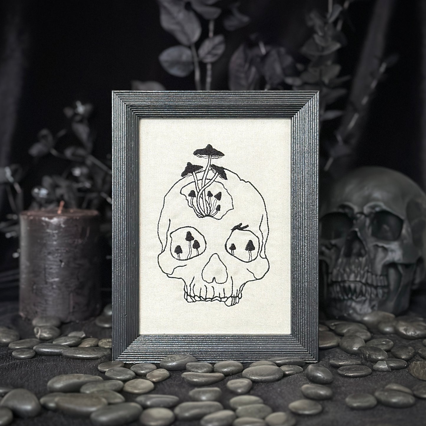 Mushroom Skull | Decorative Frame