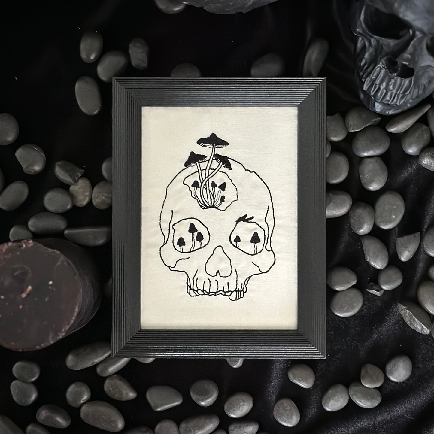 Mushroom Skull | Decorative Frame