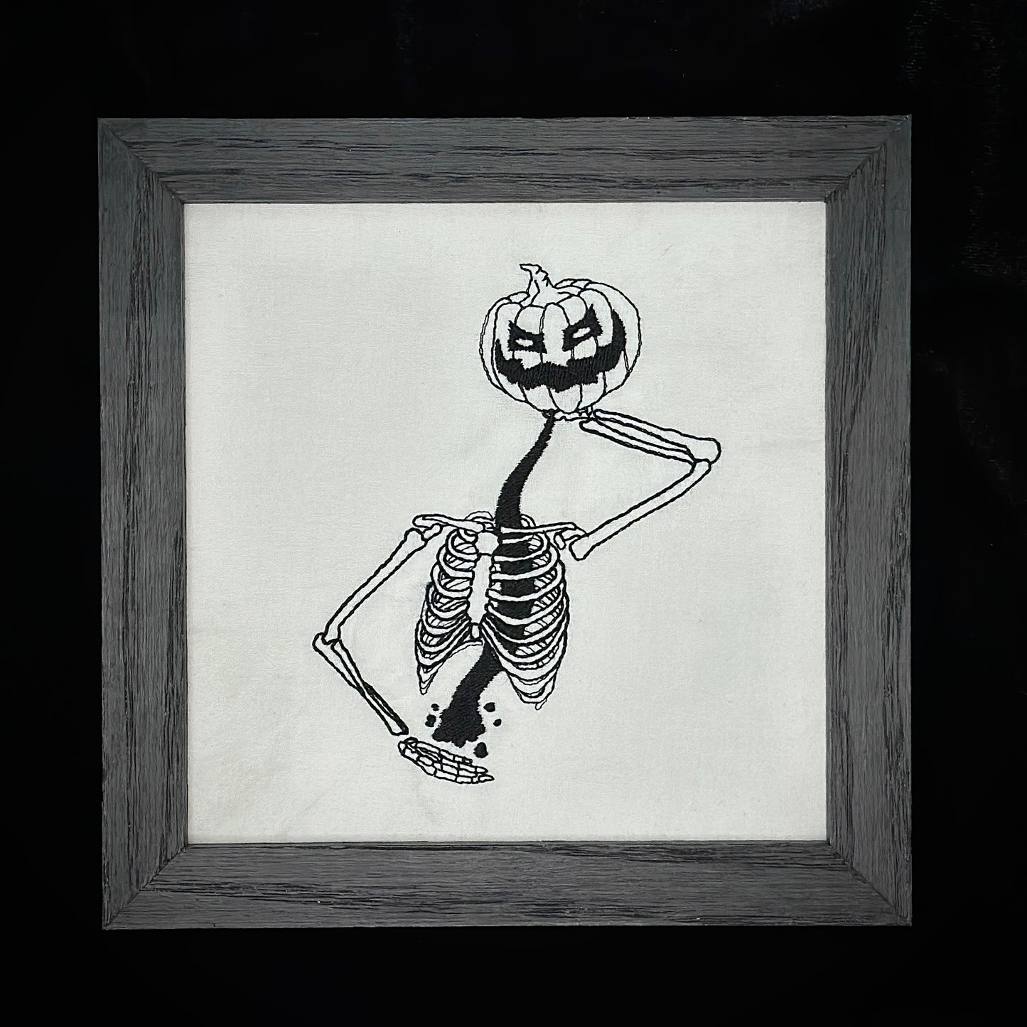 Calavera con Pinos