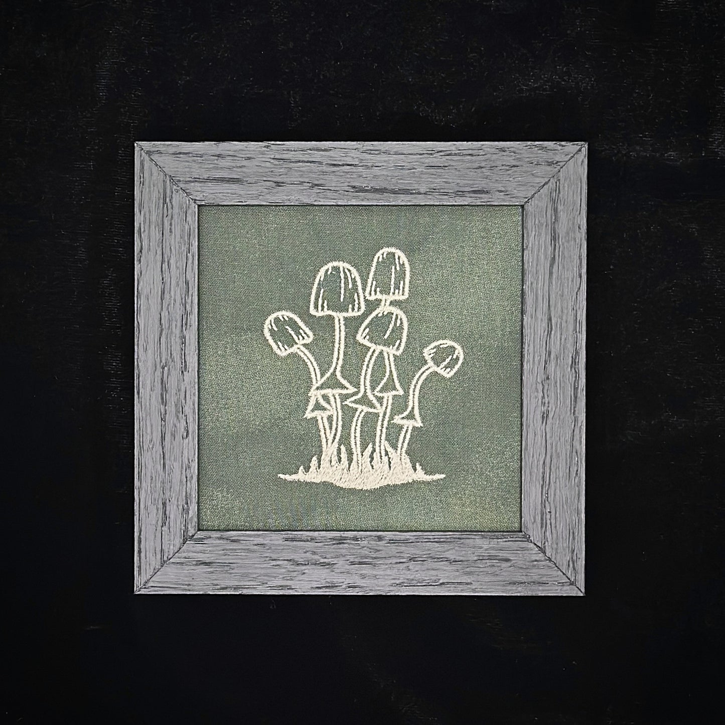 Mushroom Cluster | 4x4in