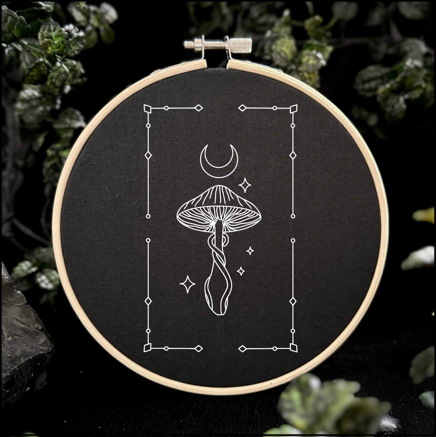 Mushroom Card (pattern)