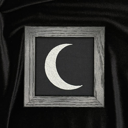 Ojo en Luna Creciente | 4x4 pulgadas