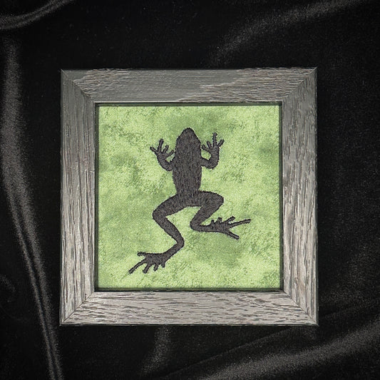 Frog Silhouette | 4x4in