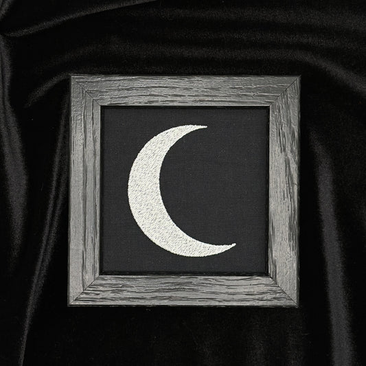 Crescent Moon | 4x4in